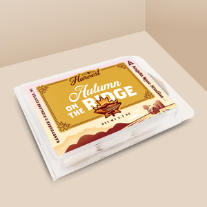 Autumn on the Ridge soy wax melt with 6 cubes, from the Wisconsin Harvest Collection by Angela Rose Studios.