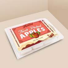 Load image into Gallery viewer, Fresh Picked Apples soy wax melt with 6 cubes, from the Wisconsin Harvest Collection by Angela Rose Studios.