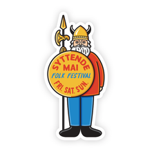 Load image into Gallery viewer, Thor and Olaf Inspired Sticker