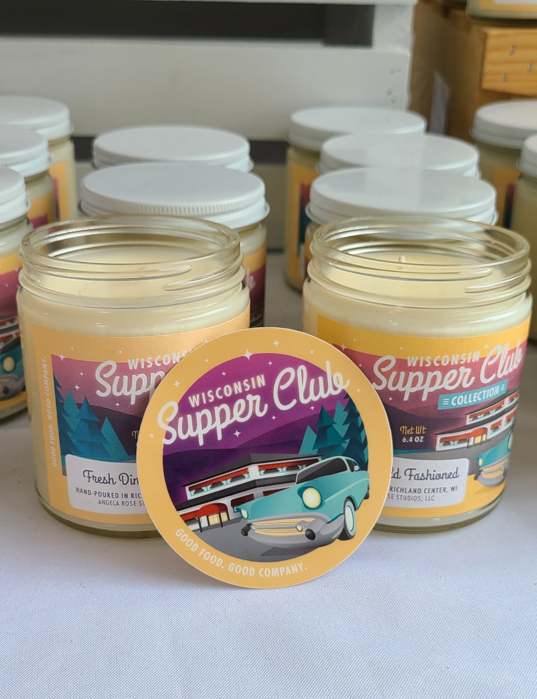 Wisconsin Supper Club Sticker